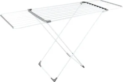 Image de Sechoir a linge MagicHome CD136, pour linge, reglable, pliable, 107-177x55x96 cm