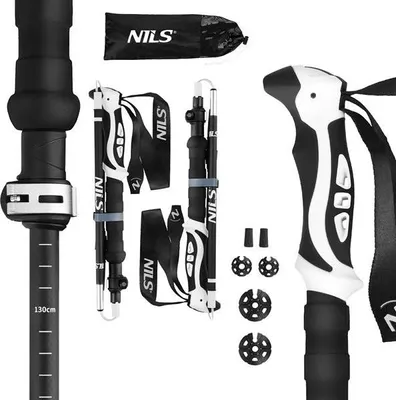 Produktbild von Faltbare Trekkingstöcke TK8603 Nils Aluminium