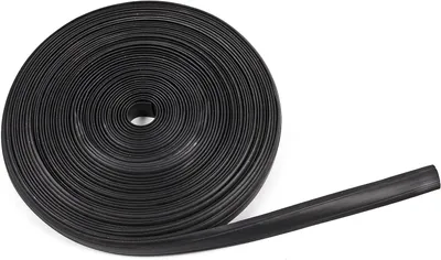 Productafbeelding van Kederband 12 mm voor caravans en campers - Zwart - 10 meter
