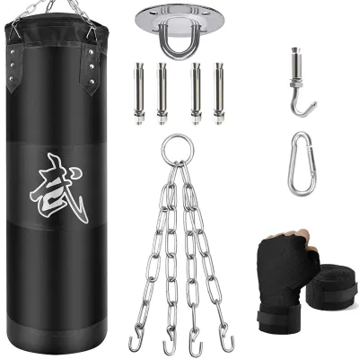 Obrázek produktu pro Sada boxerských pytlů pro náročné použití – prázdný boxerský pytel vhodný pro kickbox a bojové sporty