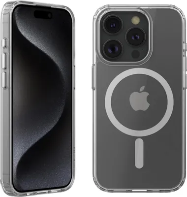 Produktbild von Belkin MSA021btCL, Cover, Apple, iPhone 15 Pro, 15,5 cm (6.1"), Transparent