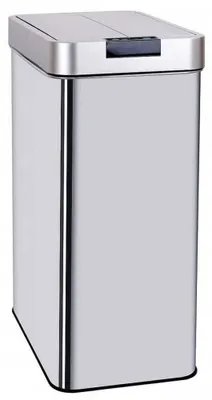 Automatischer Mülleimer 70L Edelstahl rechteckig 41x26x66cm