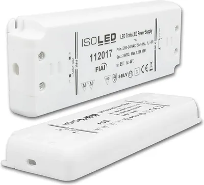 Produktbild von ISOLED LED Trafo 24V/DC, 0-30W, ultraflach, SELV 112017