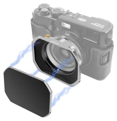 Productafbeelding van Solidchoice - Metalen Lenskap voor Fujifilm Camera's met Adapterring