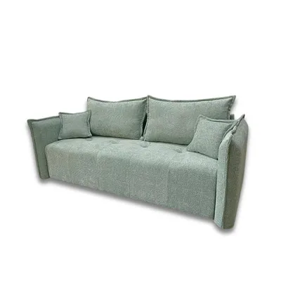 Produktbild von Hanzi - Schlafsofa 222 x 110 x 77 cm Sofa mit Schlaffunktion - Luna Mint