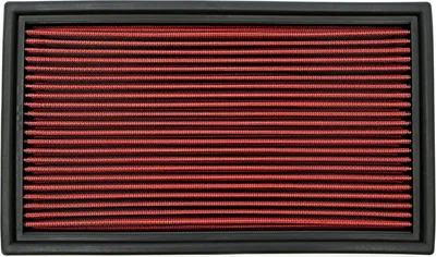 Produktbild von Sportluftfilter Einsatz ROT für Audi 80 90 100 200 A6 VW Corrado Golf I+II Jetta