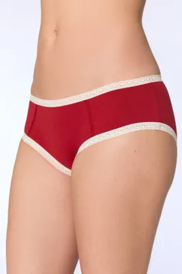 Produktbild von Bio-Baumwoll-Hipster mit Spitze