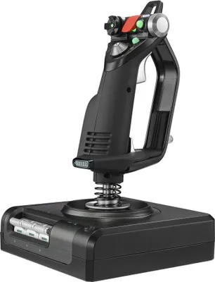 Image de Logitech G Saitek X52 Pro : Joystick de contrôle de vol précis pour PC