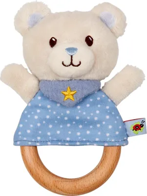 Produktbild von BabyGlück|Die Spiegelburg Greifling Teddy, hellblau - BabyGlück