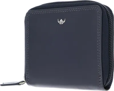 Zdjęcie produktu dla Portfel skórzany Golden Head Polo RFID Protect zip 3313 granatowy ciemnoniebieski