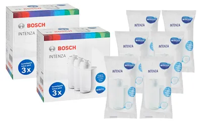 Produktbild von 2 x 3 Bosch Intenza Wasserfilter TCZ7033 für Vero Modelle / weiss