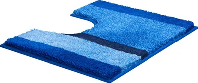 Produktbild von Grund Badteppich ROOM - 100% Polyacryl SUPERSOFT, Farbe:Blau, Größe:50x60 cm m. A.