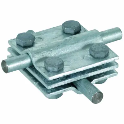 Immagine prodotto di DEHN Pezzo trasversale St/tZn f.Rd 8-10/8-10mm KS8.10810FL30ZPSTTZN