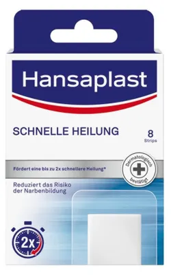 Produktbild von Hansaplast schnelle Heilung Pflasterstrips 8 St