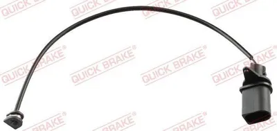 Produktbild von QUICK BRAKE WS 0211 B Warnkontakt Bremsbelagverschleiß 300mm Vorne