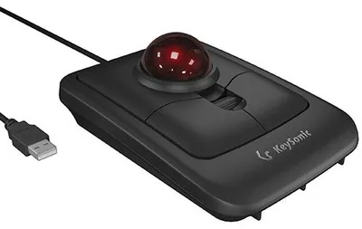 Immagine prodotto di KeySonic MSM KSM-4006-UT Corded Trackball-Maus schwarz