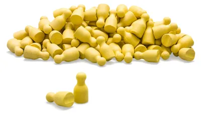 Immagine prodotto di Set di 100 pezzi da gioco in giallo