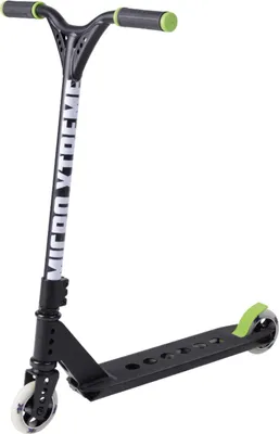 Produktbild von Micro Stunt Scooter MX Trixx 2.0 schwarz mit Pegs - Freestyle Kinderroller