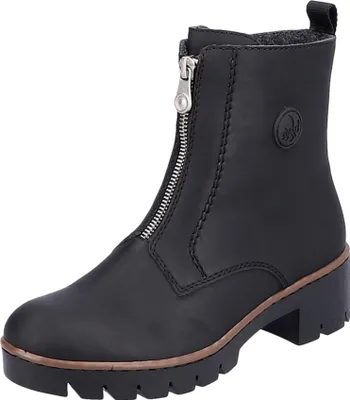 Produktbild von Rieker Klassische Stiefeletten Damen 31363030313235 Schwarz 38 EU