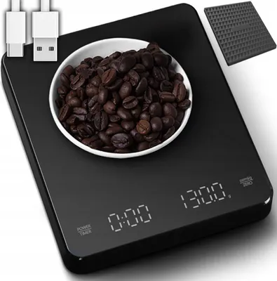 Zdjęcie produktu dla Waga kuchenna ARSA GO STOPER AKUMULATOR USB PARZENIE 3kg 0,1g czarny 3 kg