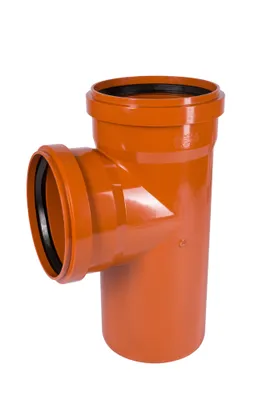 Produktbild von Osma KGEA PVC-Kanalabzweig 87°, DN 250 x 250, orange