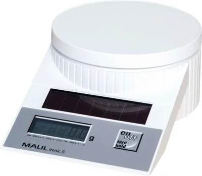 Produktbild von MAUL Briefwaage MAULtronic S 2 kg Solar weiß