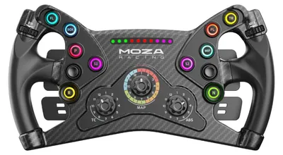 Produktbild von Moza Racing KS RS047 Gaming-Lenkrad im GT F1 PC-Stil