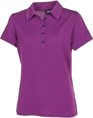 Produktbild von Ivanhoe Evin lila Poloshirt für Damen von Merino und Lyocell-Lila