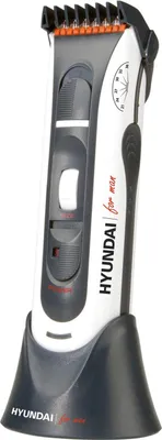 Produktbild von Hyundai HC 103, Grau, Weiß, 0,5 mm, 3,6 cm, Stahl, Akku, 45 min
