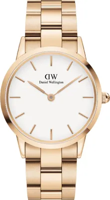 Image de Juste le temps Trendy Daniel Wellington Rose Collection Iconic Link - femme