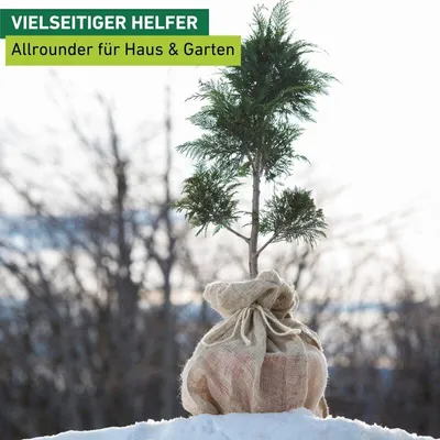 Produktbild von Windhager Jutesack aus Jute, natur, 60x80cm, robust für Lagerung und Pflanzenschutz