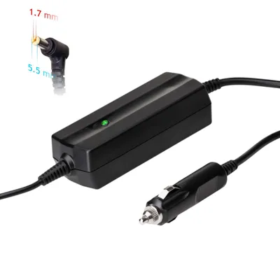 Obrázek produktu pro Akyga Car notebook power supply Dedicated AK-ND-34 19V/3.42A 65W 5.5x1.7 mm ACER, Laptop, Auto, 12 V, 65 W, 19 V, 3,42 A