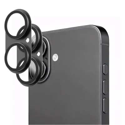 Produktbild von 2x Kameraschutz für Apple iPhone 17 Aluminium Schutz in Schwarz