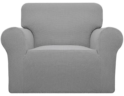 Productafbeelding van Eenvoudige, elastische hoes voor fauteuil of bank, 1 stuk, bekleding voor bank of fauteuil, meubelaccessoire