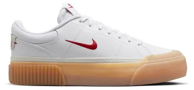 Produktbild von Nike Court Legacy Lift White Gum Yellow Sail University Red (Women's) - EU 40