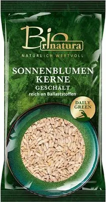 Produktbild von Rinatura Sonnenblumenkerne geschält  250 G Beutel Vegan Proteinquelle  Mild-nussiger Geschmack