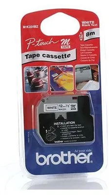 Produktbild von Brother MK231 P-touch tape 12mm, M, 12 mm, 8 m