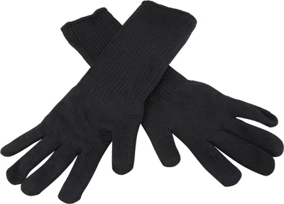 Produktbild von Schnittfeste Edelstahlhandschuhe mit langen Stulpen zum Schutz von Händen, Handgelenken und Unterarmen