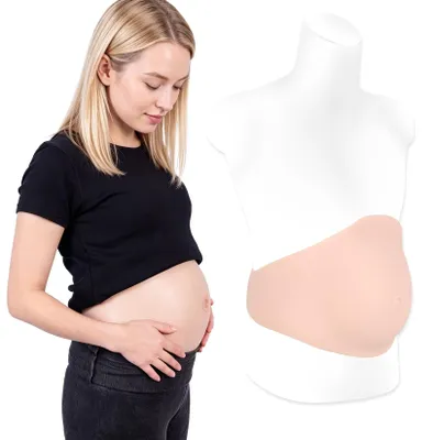 Produktbild von Omgoods – Realistisch aussehender Silikon-Schwangerschaftsbauch für Cosplay