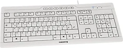 Obrázok produktu pre CHERRY STREAM 3.0, Plná veľkosť (100 %), Kábel, USB, Šedá
