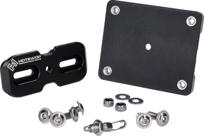 Image de Support de plaque d'immatriculation Hot Swop PRO Basic Set noir