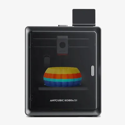 Obrázok produktu pre 3D Prima Anycubic Kobra S1, Fused Filament Fabrication (FFF), Modul rytia, Ethernet / LAN pripojenie, Sklenený priezor