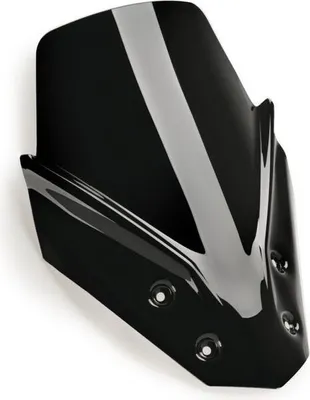 Produktbild von Szyba przednia PUIG Touring czarna 545x395mm z homologacją ABE dla Suzuki