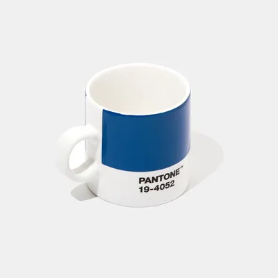 Image de PANTONE Tasse à expresso en porcelaine, 120 ml, CoY 2020 - Classic Blue 19-4052