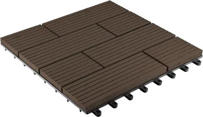 Zdjęcie produktu dla G21 WPC dlaždice Samoa indický teak 23x30x30 cm