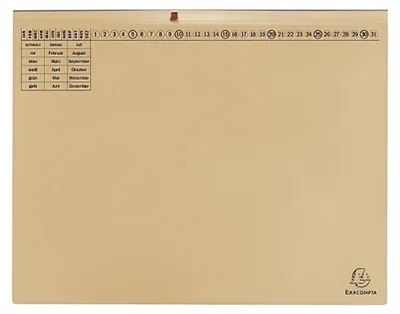 Obrázok produktu pre Exacompta 370422B - Konventioneller Dateiordner - Karton - 320 g/m² - 265 mm - 316 mm - 1 Stück(e)