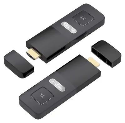 Image de Adaptateur HDMI Aisens ASWL-H2K30M001-BK Noir