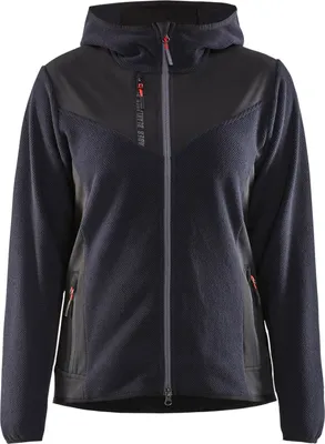 Produktbild von Blakläder® Damen Strickjacke 5941 2536 in div. Farben, Farbe:dunkel marineblau/schwarz, Größe:XL