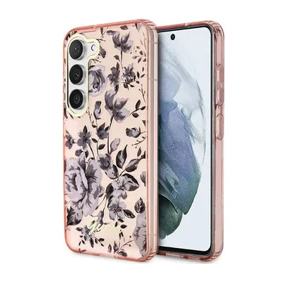 Zdjęcie produktu dla Etui Guess Guhcs23Mhcfwsp S23+ S916 - Różowe Flower Collection