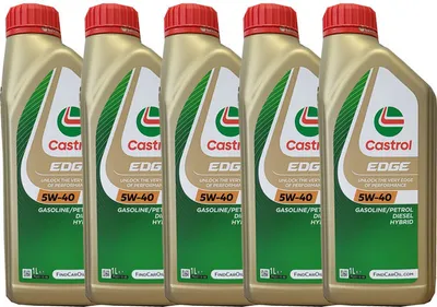Produktbild von Castrol Edge  5W-40 5X 1 Liter